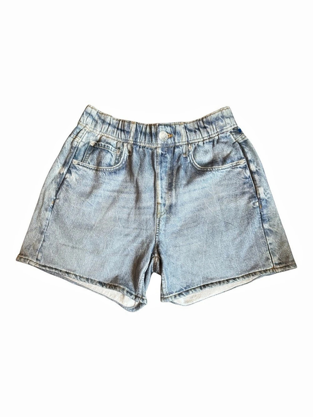 rag & bone Miramar Terry Walking Short Blue Extra Small